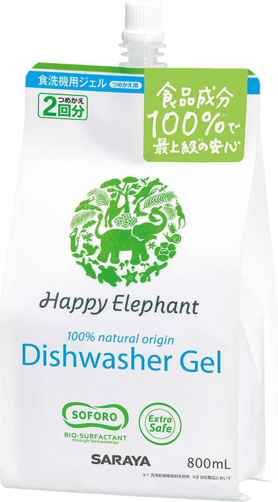 Happy Elephant 100% Natural Origin Diswasher Gel Refill thumbnail